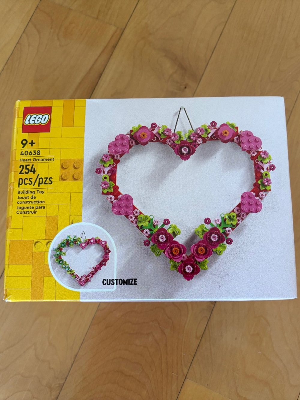 Lego Heart Ornament (40638)